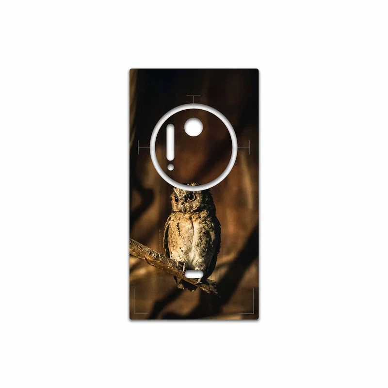 برچسب پوششی ماهوت مدل Owl مناسب برای گوشی موبایل نوکیا Lumia 1020