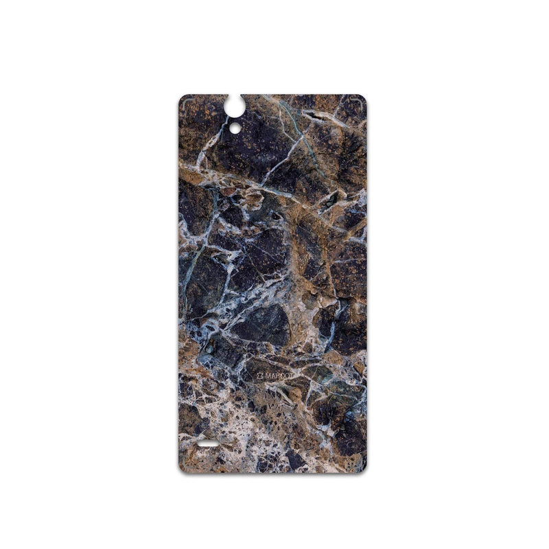 برچسب پوششی ماهوت مدل Earth-White-Marble مناسب برای گوشی موبایل سونی Xperia C4