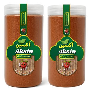 خاکشیر پاکشده ممتاز آکسین - 500 گرم بسته 2 عددی