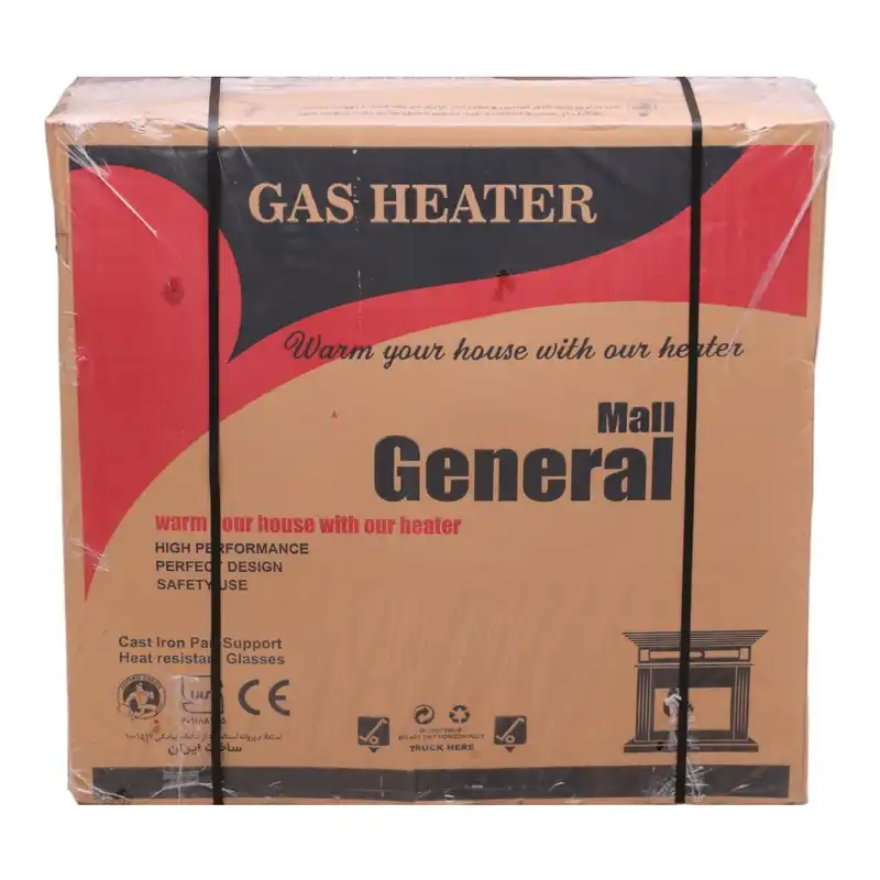 شومینه گازی جنرال مال مدل 30000 طرح پرنس آجری