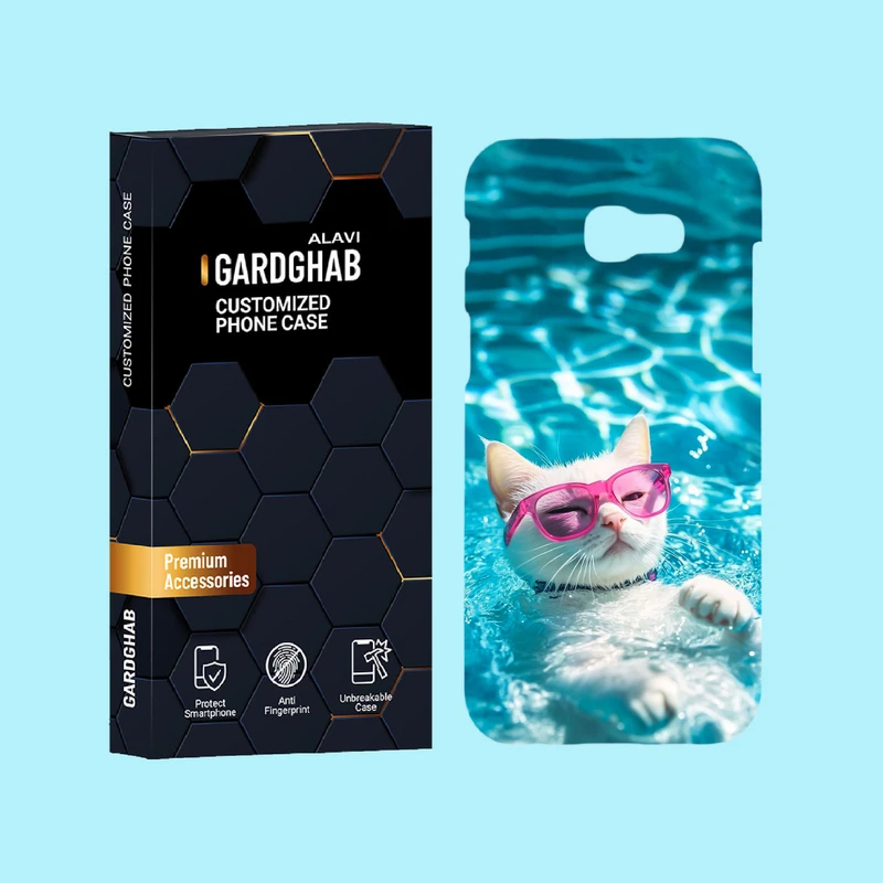 کاور گارد قاب علوی مدل حیوانات مناسب برای گوشی موبایل سامسونگ Galaxy A5 2017 / A520