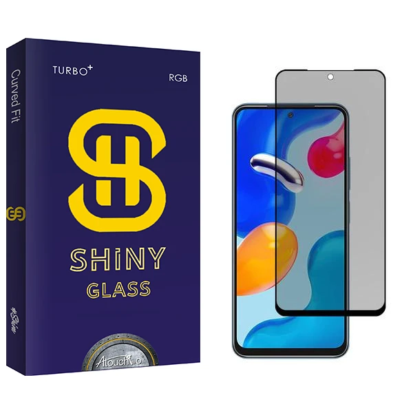 محافظ صفحه نمایش حریم شخصی آتوچبو مدل Shiny مناسب برای گوشی موبایل شیائومی Redmi Note 11 4G