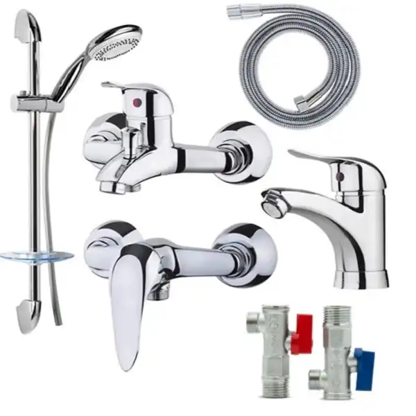 ست شیرآلات فاخته مدل پاندورا اردکی K_ مجموعه 7 عددی