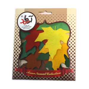 الگو نمد آرما نمد طرح برگ چنار 7سانتی متری مدل NBCH7