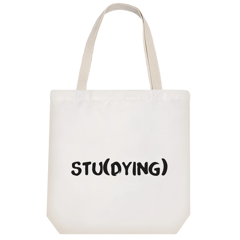 ساک خرید خندالو طرح STU(DYING) کد 9886