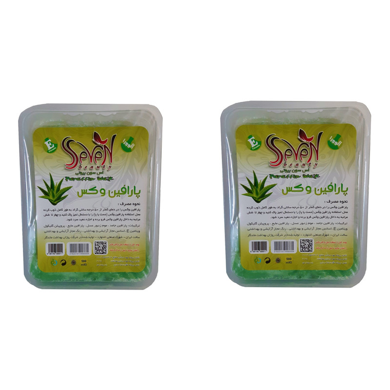 پارافین وکس اس سون بیوتی مدل آلوئه ورا وزن 500 گرم بسته 2 عددی