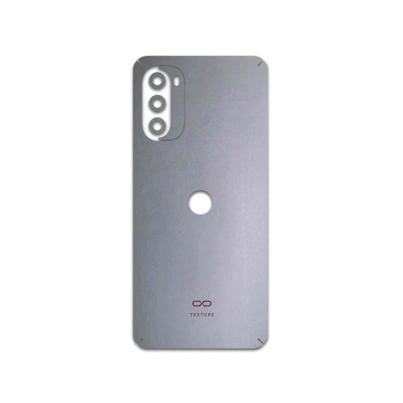 برچسب پوششی ماهوت مدل Matte-Silver مناسب برای گوشی موبایل موتورولا Moto G52