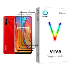 Junbo Viva Glass MIX003 Screen Protector For Realme C3 Pack Of 3