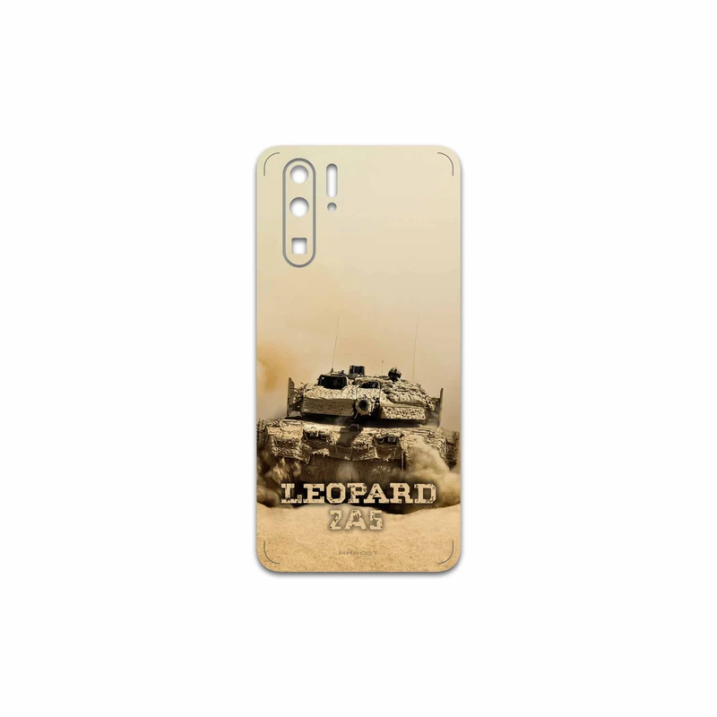 برچسب پوششی ماهوت مدل Leopard 2A5 tank مناسب برای گوشی موبایل هوآوی P30 Pro