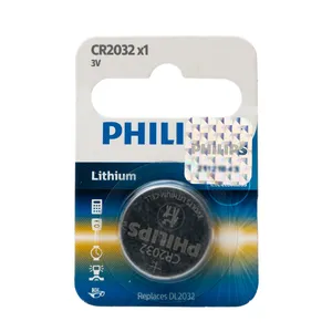 باتری سکه ای فیلیپس مدل CR2032