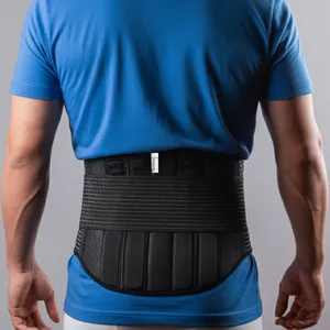 کمربند آتل دار طبی توان تن خزر مدل الاستیک کد BA008