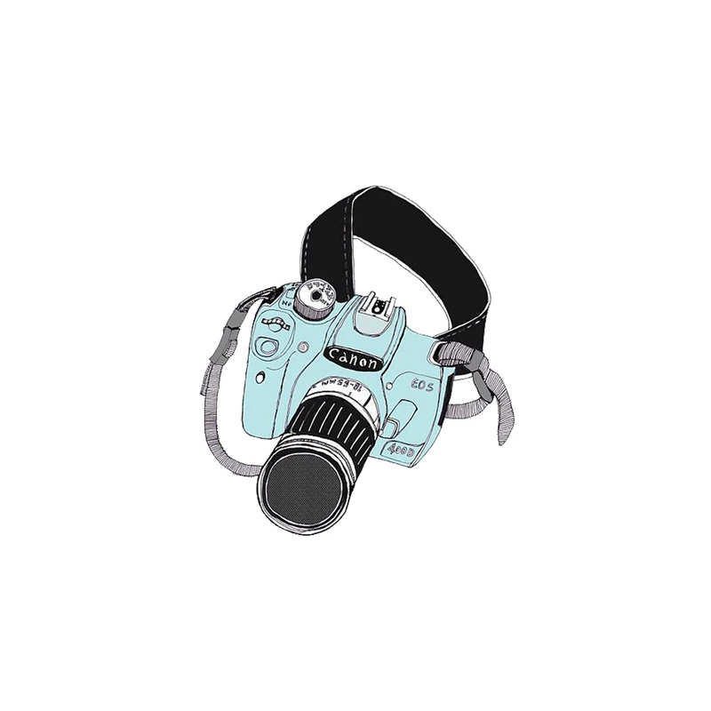 استیکر تزئینی موبایل طرح دوربین کد 259