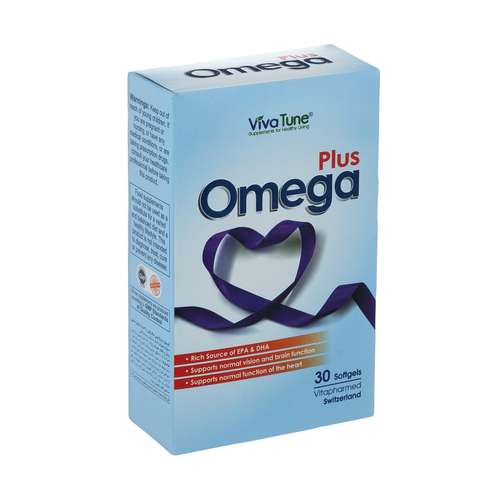 کپسول امگا پلاس ویواتون بسته 30 عددی 