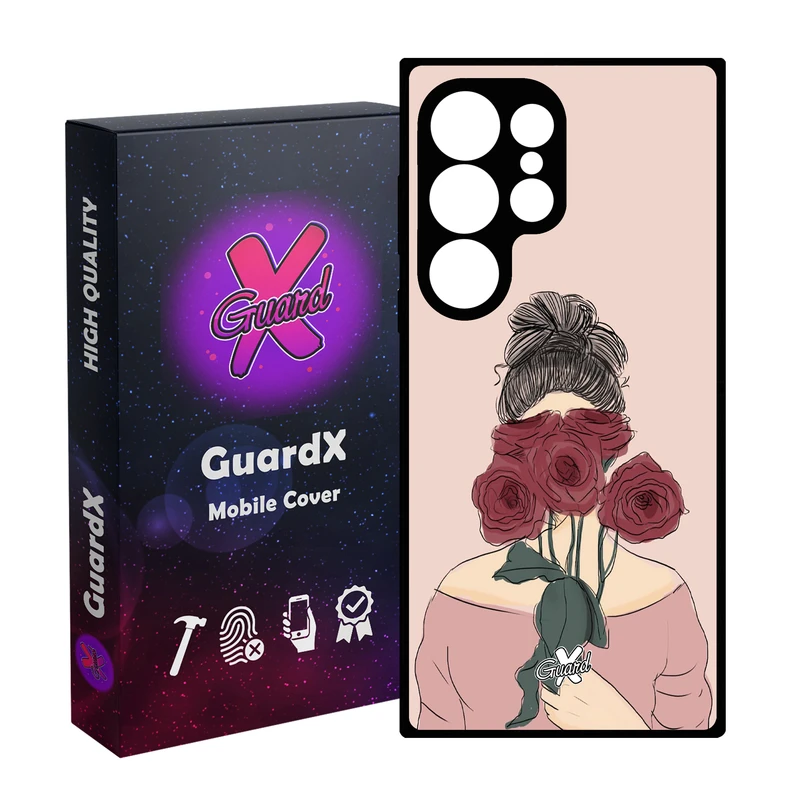 کاور گارد ایکس طرح دختر مدل 10284 مناسب برای گوشی موبایل سامسونگ Galaxy S25 Ultra