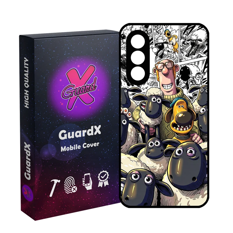 کاور گارد ایکس طرح بره ناقلا مدل 10898 مناسب برای گوشی موبایل سامسونگ Galaxy A17 4G / A17 5G