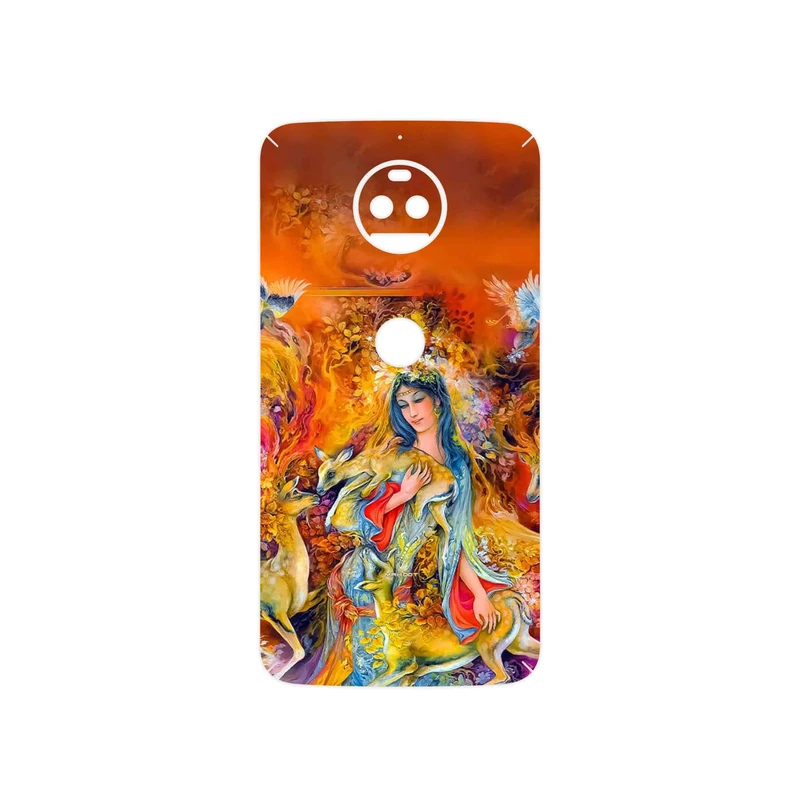 برچسب پوششی ماهوت مدل Persian miniature 2 مناسب برای گوشی موبایل موتورولا Moto G5S Plus