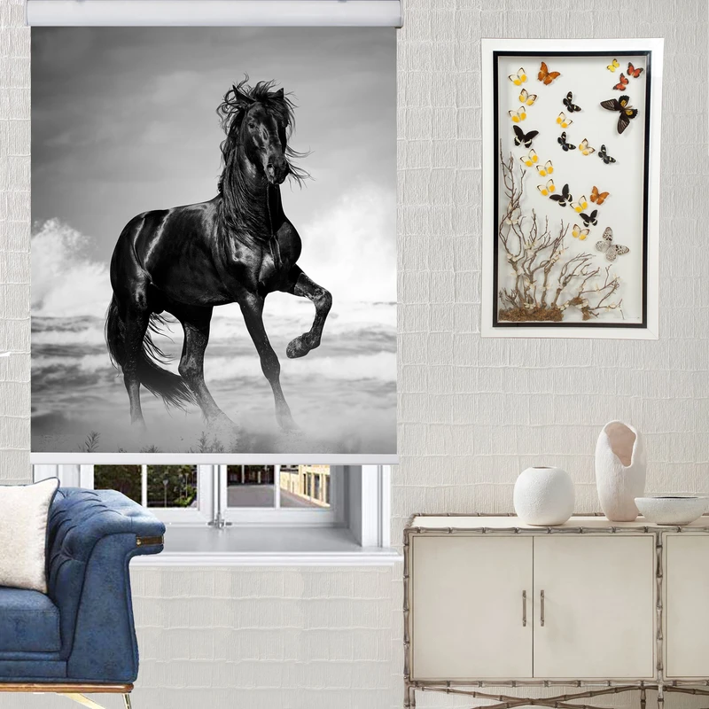 پرده شید زیو کد AN011 سایز 200 × 150 سانتی‌ متر