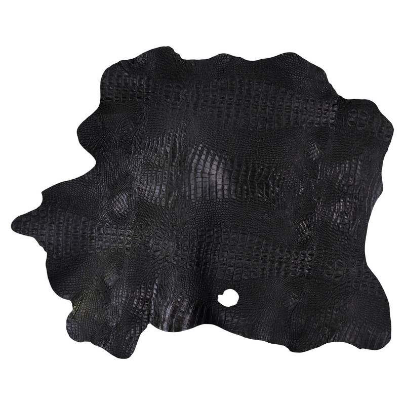 چرم طبیعی مدل بزی کورکودیل کد 02G014C