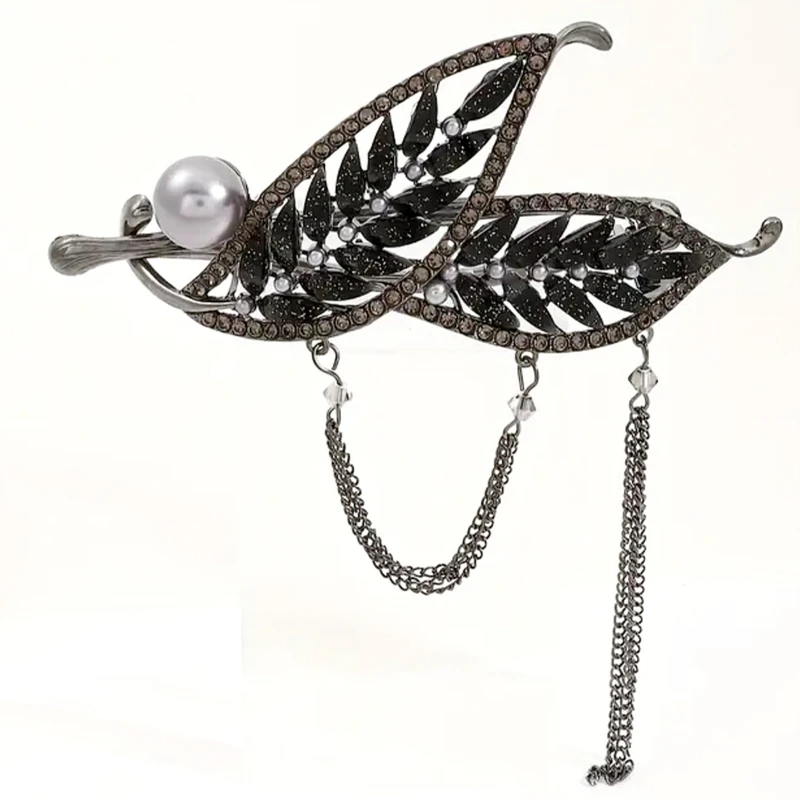 گیره مو زنانه مدل چفتی آویزدار کد brg 4287