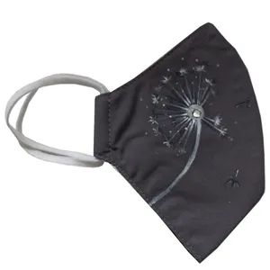 ماسک پارچه ای زنانه مدل M1008 نقاشی