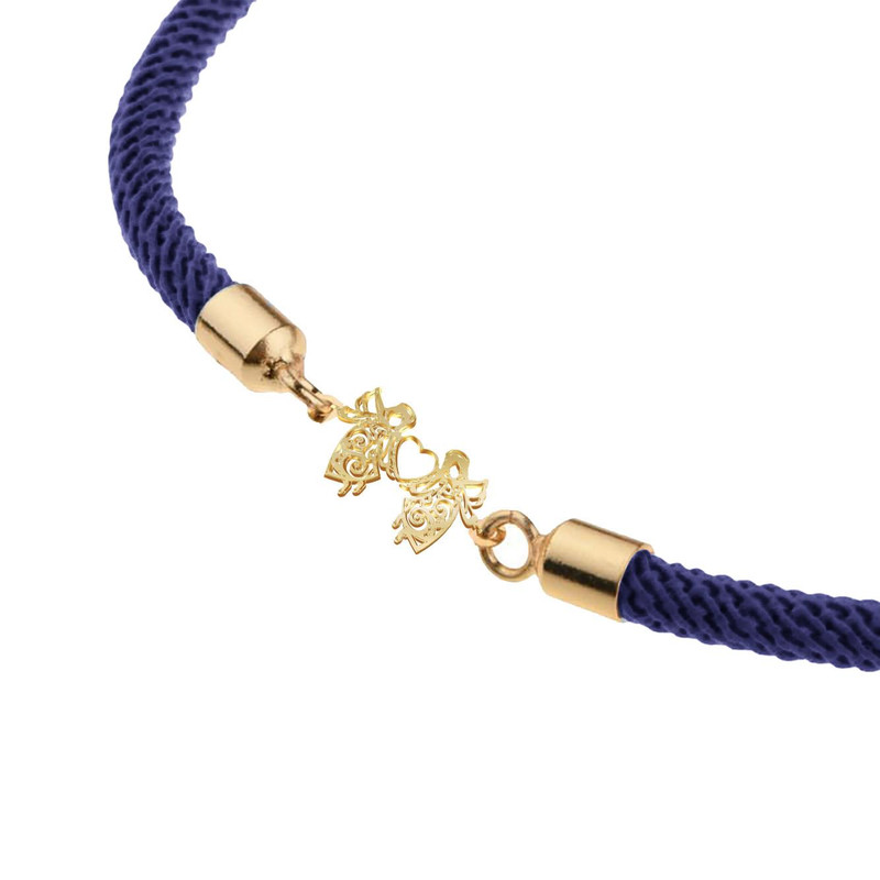 دستبند طلا 18 عیار زنانه مدوپد مدل فرشته کد D15-10179