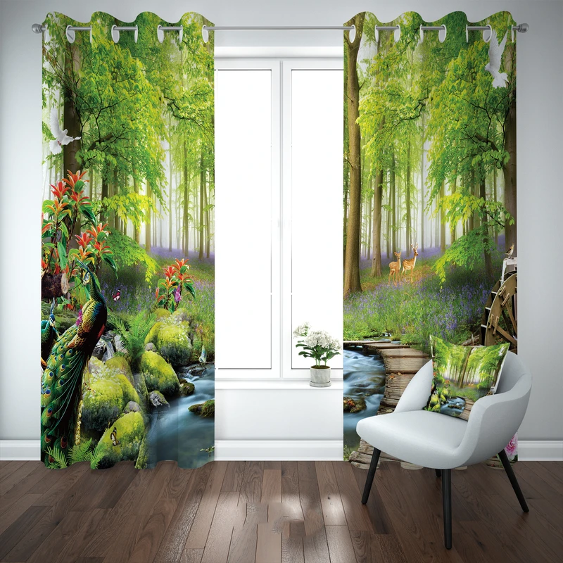 پرده مدل b2273 سایز 140×280 سانتی متر