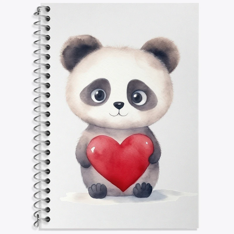 دفتر لغت 50 برگ خندالو طرح پاندا کیوت کد F2586