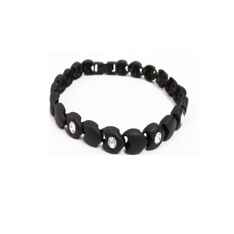 دستبند دخترانه مدل نگین دار کد 9