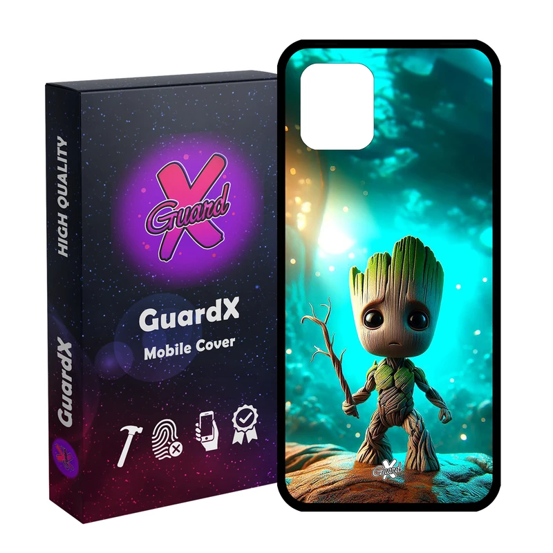 کاور گارد ایکس طرح گروت مدل Glass10698 مناسب برای گوشی موبایل سامسونگ Galaxy Note 10 Lite / A81