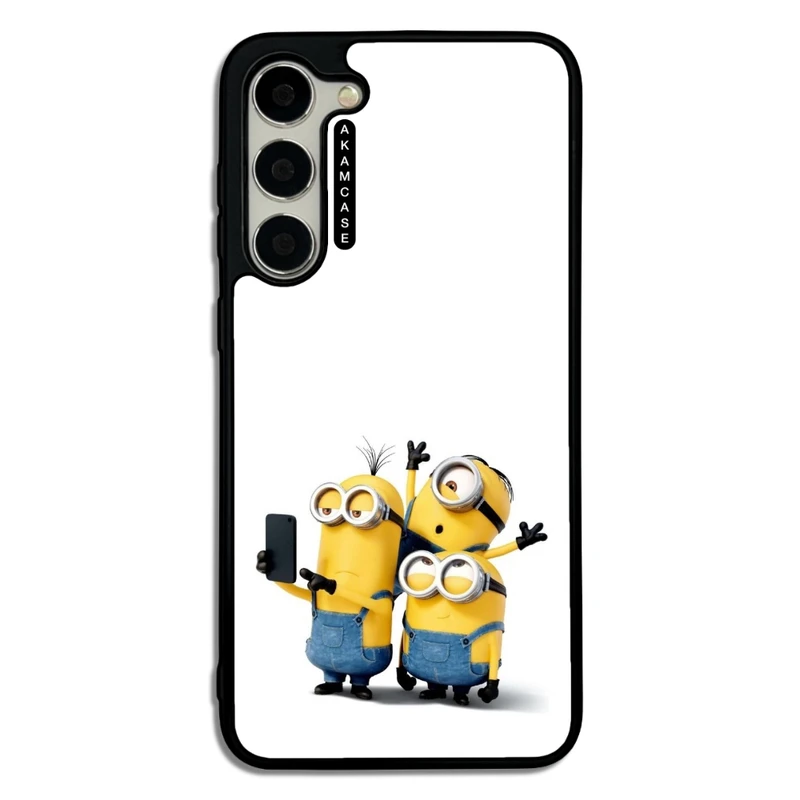کاور آکام مدل AMC-WSGS23P-MINIONS11 مناسب برای گوشی موبایل سامسونگ Galaxy S23 Plus