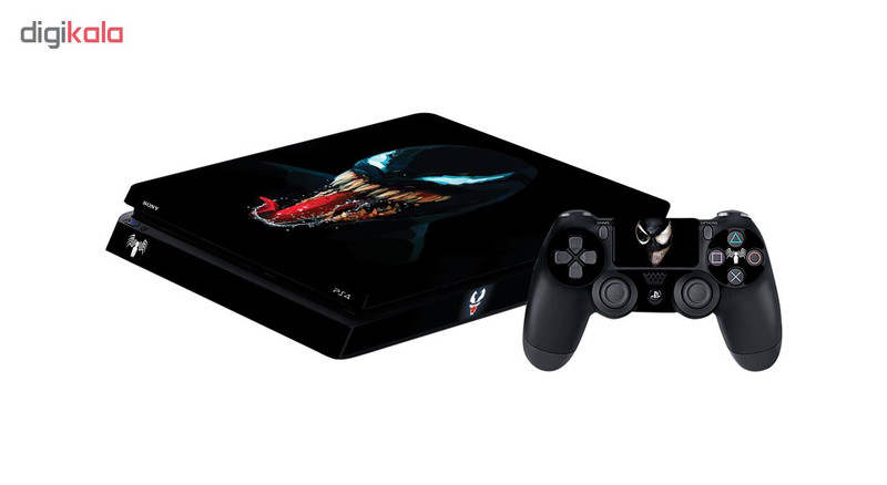 برچسب پلی استیشن 4 اسلیم طرح Dark Venom