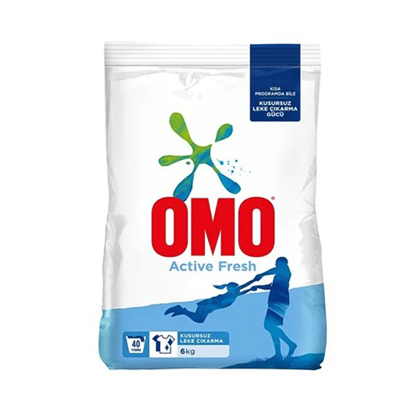 پودر ماشین لباسشویی مدل Active Fresh وزن 6 کیلوگرم