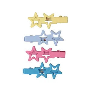 گیره مو زنانه مدل تق تقی بسته 4 عددی