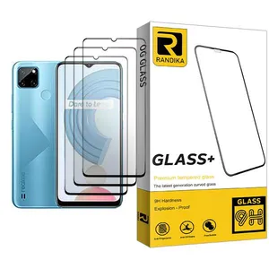 Randika Randika Glass MIX003 Screen Protector For Realme C21Y Pack Of 3