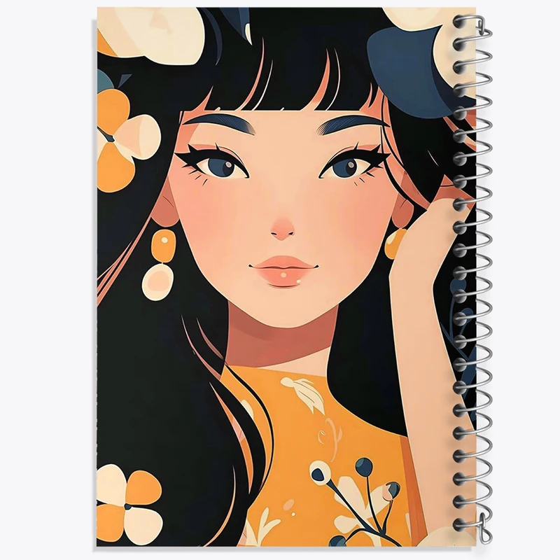 دفتر مشق 100 برگ خندالو طرح دخترانه کد N1981