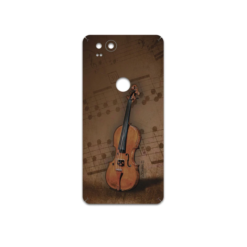 برچسب پوششی ماهوت مدل Violin-Instrument مناسب برای گوشی موبایل گوگل Pixel 2