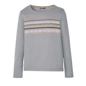 تی شرت آستین بلند دخترانه پیپرتس مدل پنبه ای کد  8302794