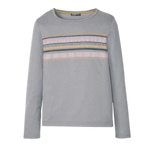 تی شرت آستین بلند دخترانه پیپرتس مدل پنبه ای کد 8302794