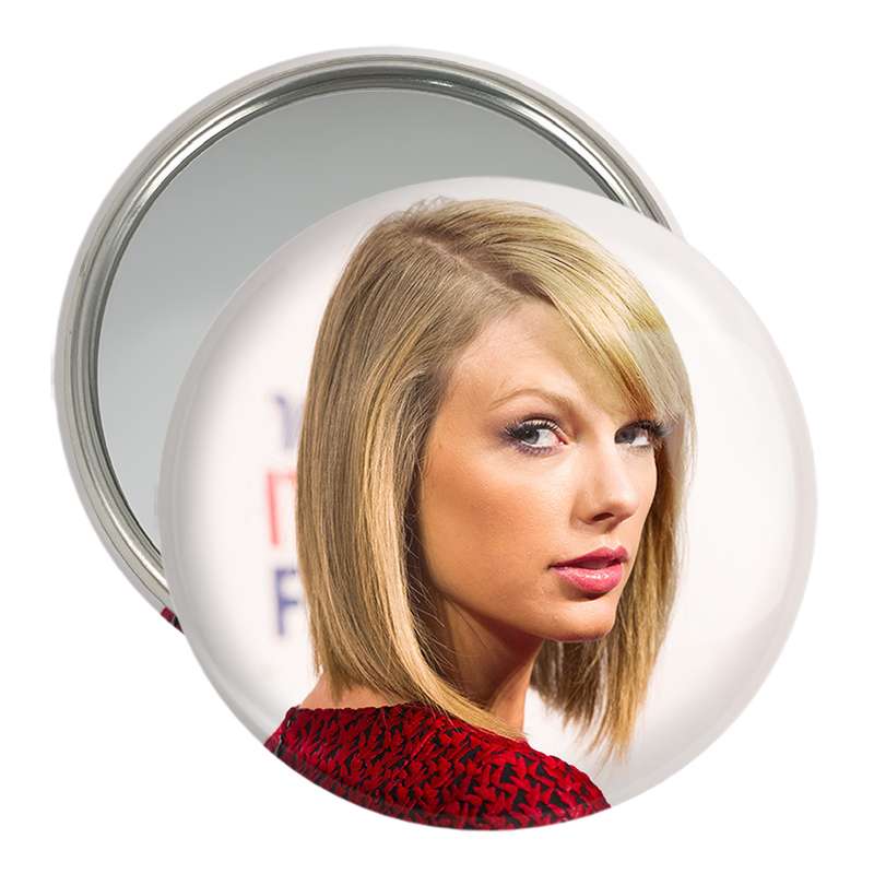 آینه جیبی خندالو مدل تیلور سوئیفت Taylor Swift  کد 2746