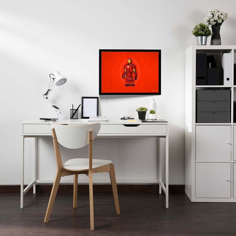 تابلو مدل iron man کد F-13014