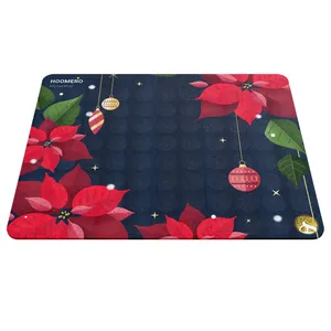 Hoomero Flowers and leaves A5810 Mousepad