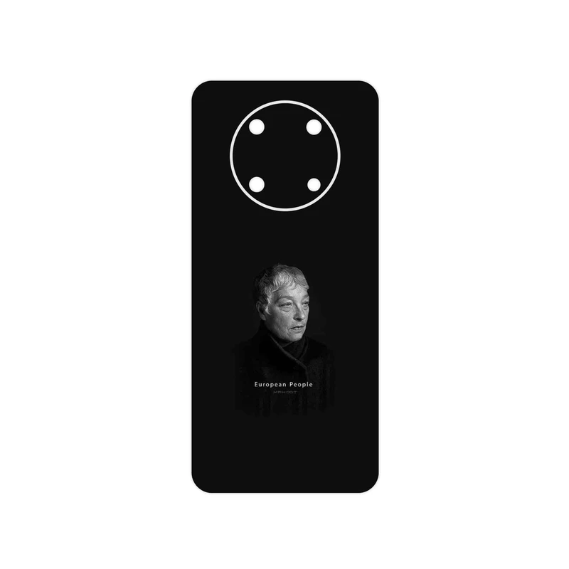 برچسب پوششی ماهوت مدل Portrait of a European Woman مناسب برای گوشی موبایل هوآوی Nova Y90