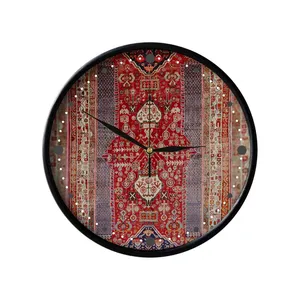 ساعت دیواری مدوپد طرح فرش شیراز مدل C-Shiraz15
