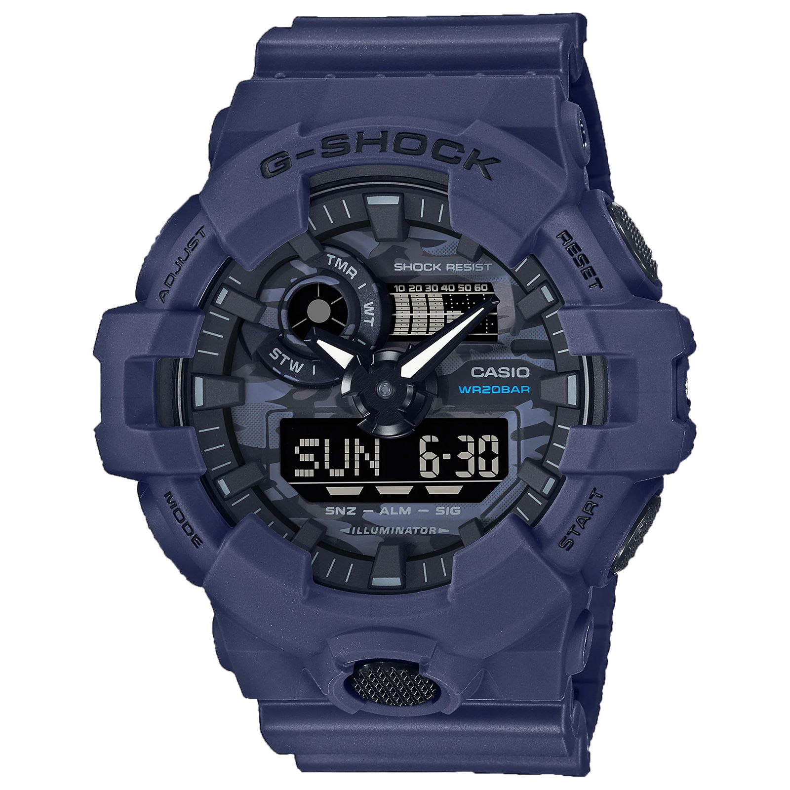 ساعت مچی عقربه‌ای کوارتز مردانه کاسیو مدل  GA-700CA-2ADR -  - 1