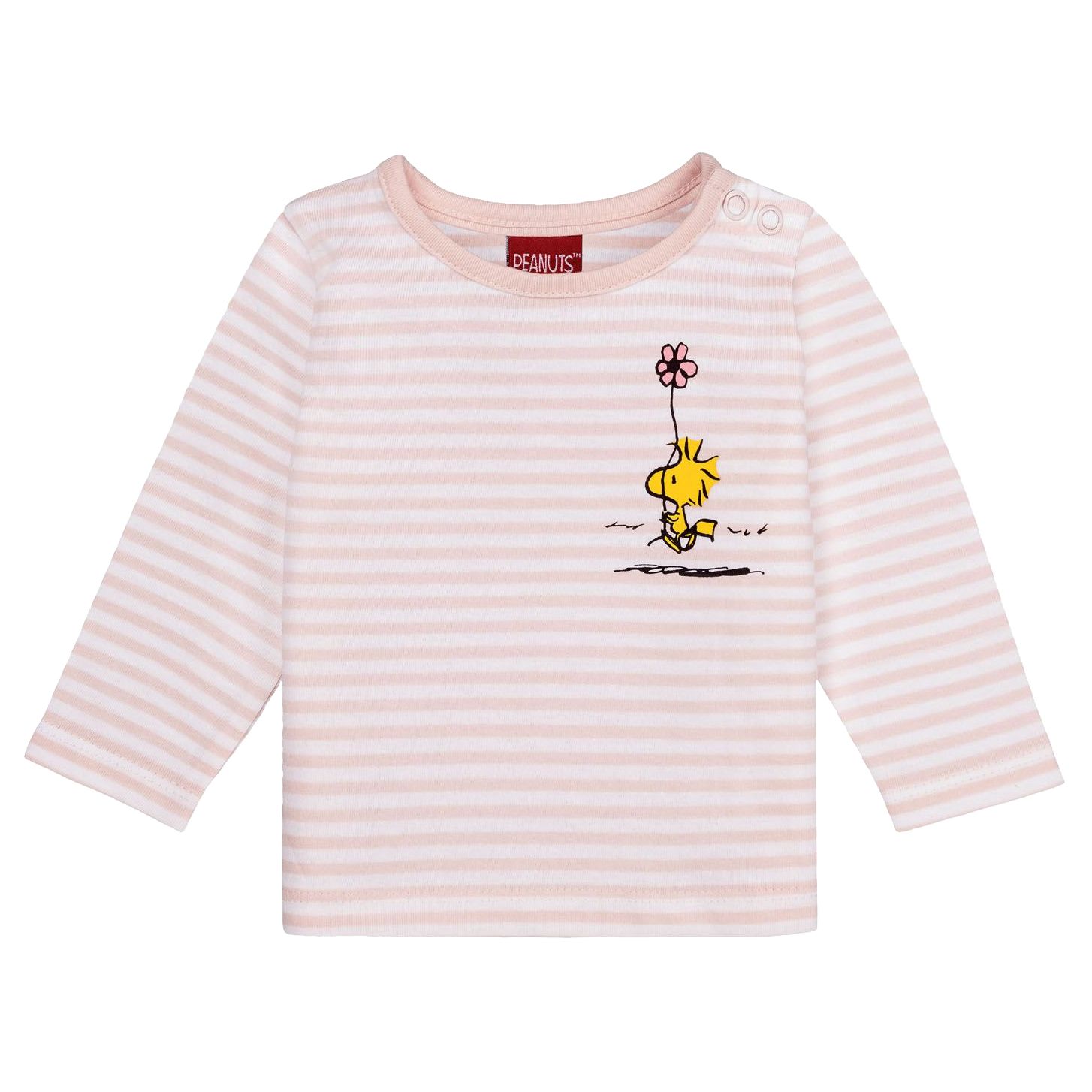 تی شرت آستین بلند نوزادی لوپیلو مدل پینات راه راه