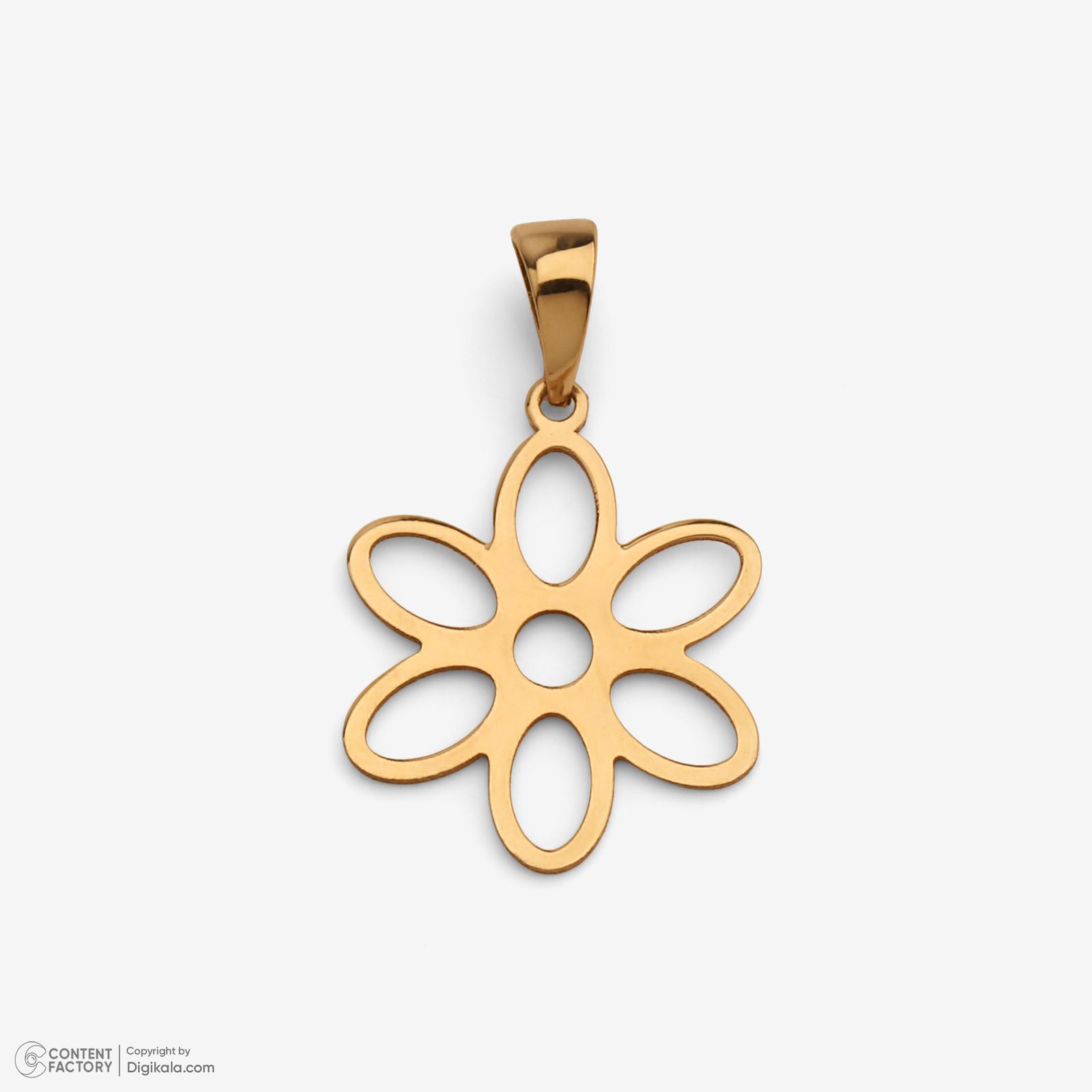 نیم ست طلا 18 عیار زنانه سایا گلد مدل گل ns23 -  - 2