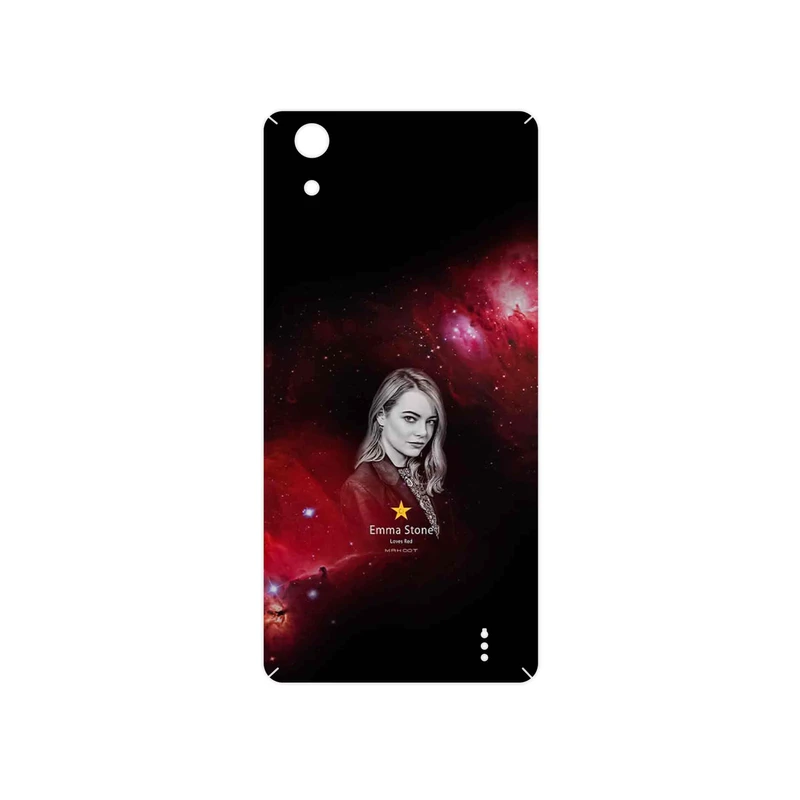 برچسب پوششی ماهوت مدل Emma Stone مناسب برای گوشی موبایل جی ال ایکس Maad