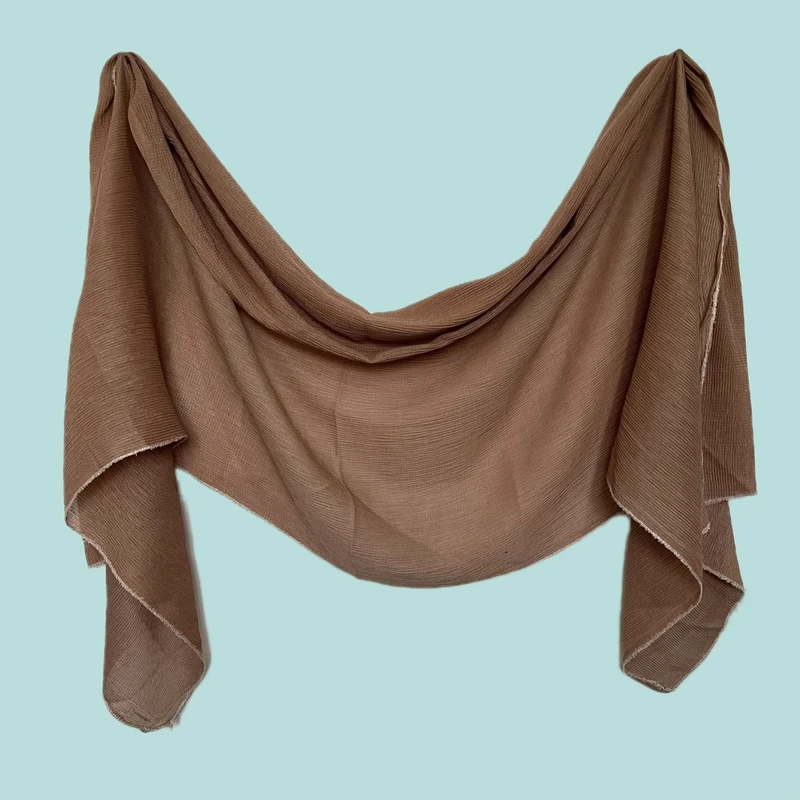 شال زنانه مدل پلیسه بریشکا گان دار مزون دوز کد ۰۰۶