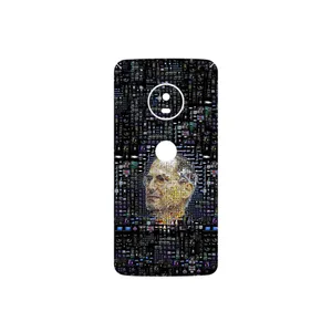 MAHOOT Collage of Steve Jobs 2 Cover Sticker for Motorola Moto G5 Plus