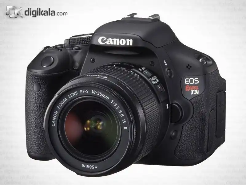 دوربین دیجیتال کانن ای او اس 600 دی (کیت 2 لنز 18-55 و 55-250)